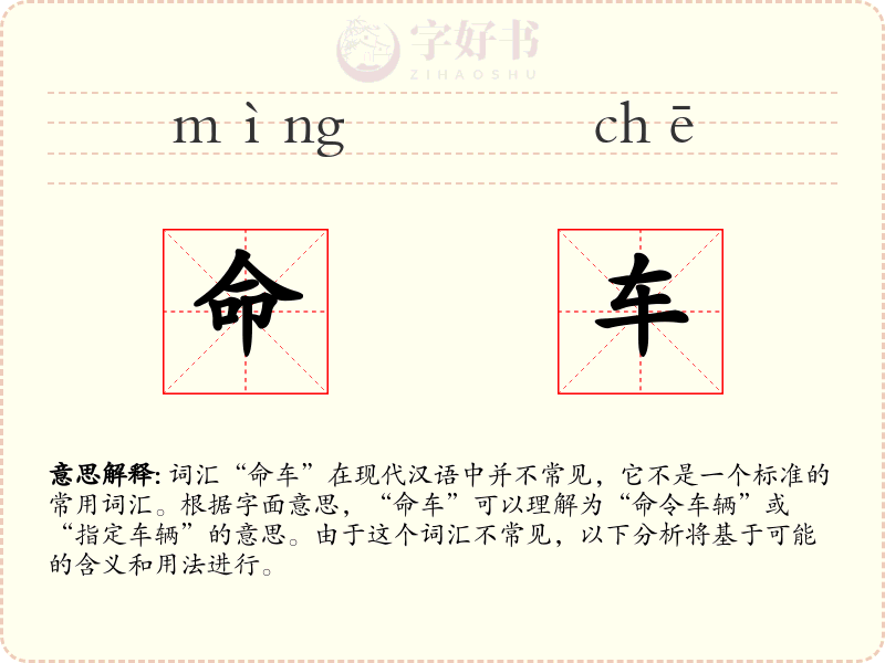 命车