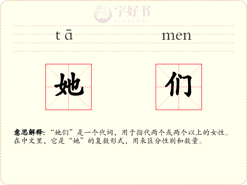 她们