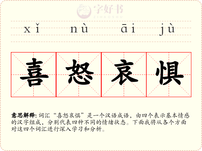 喜怒哀惧
