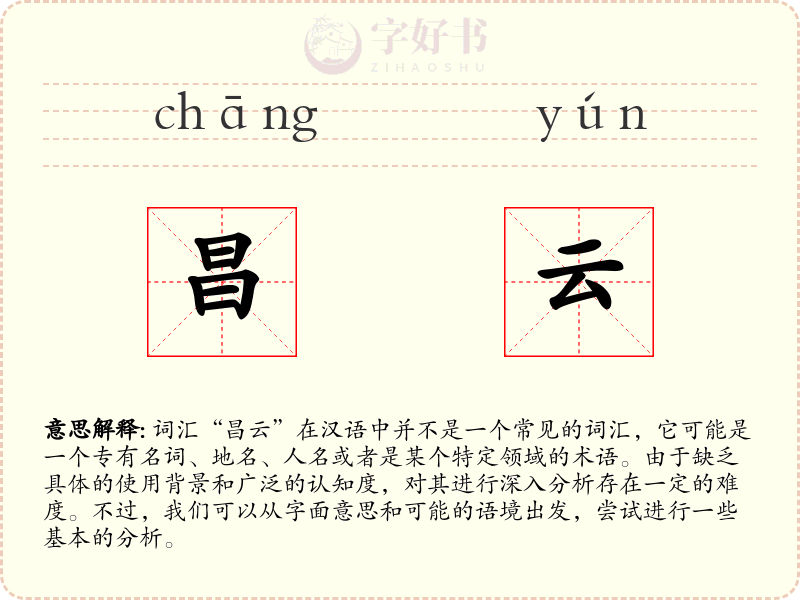 昌云