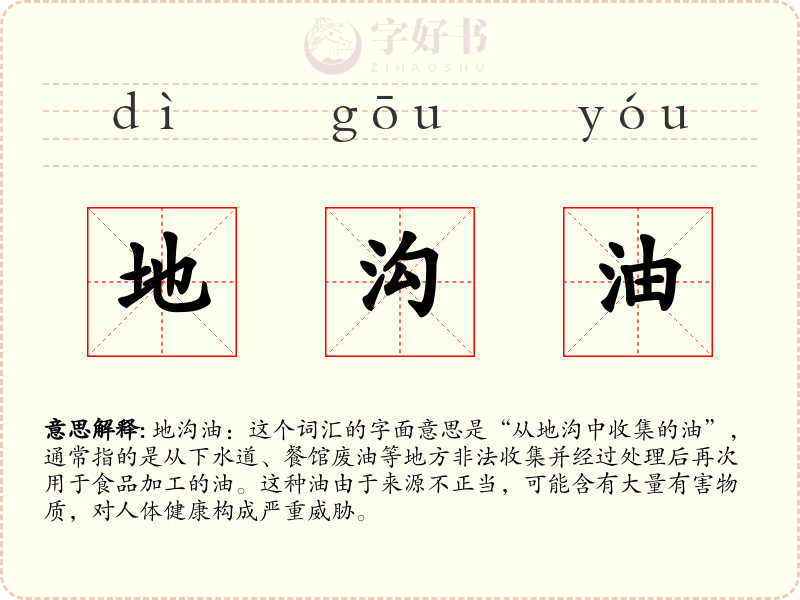 地沟油