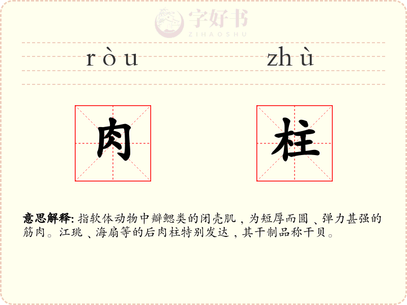肉柱
