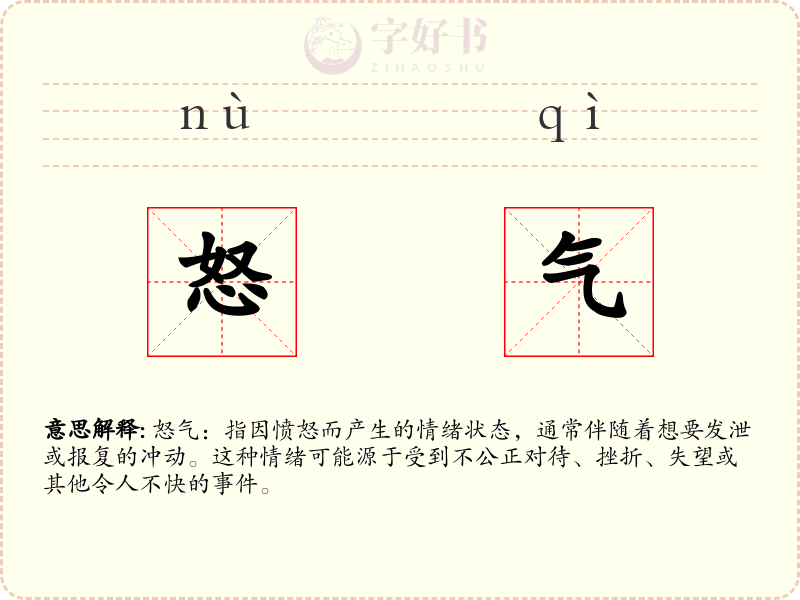 怒气