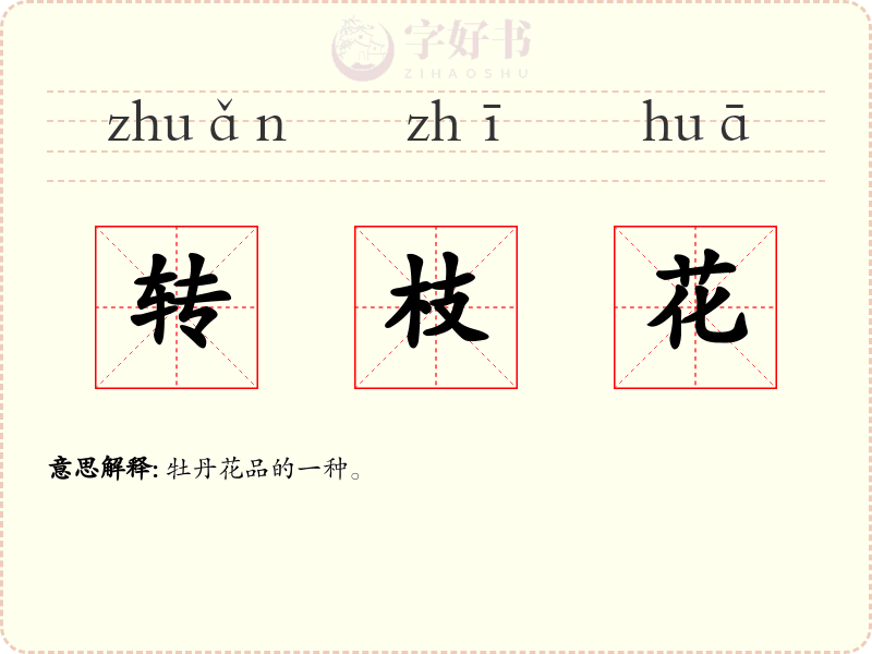 转枝花