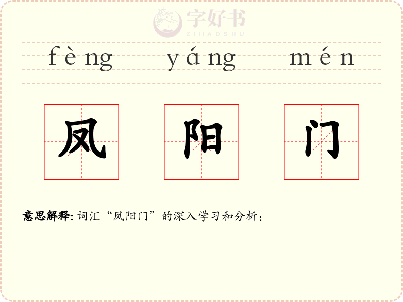 凤阳门