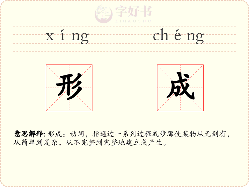 形成