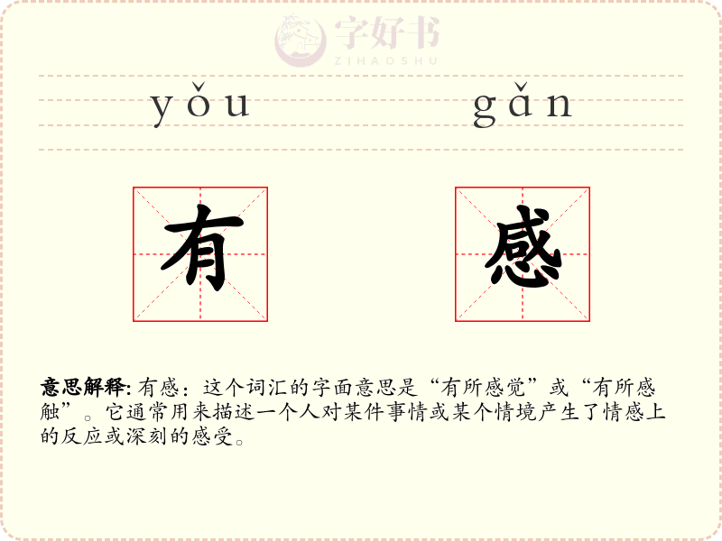 有感