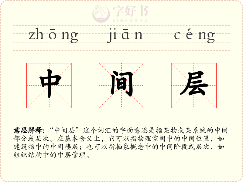 中间层