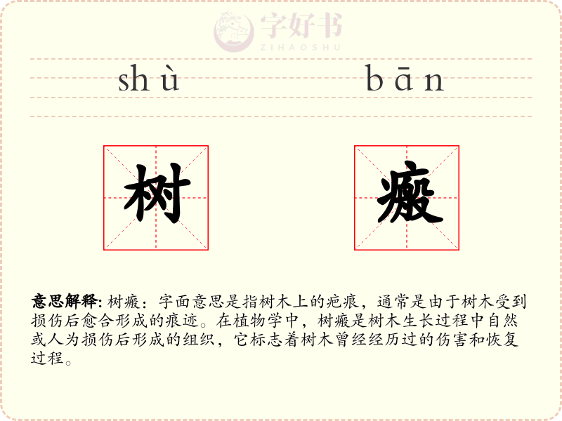 树瘢