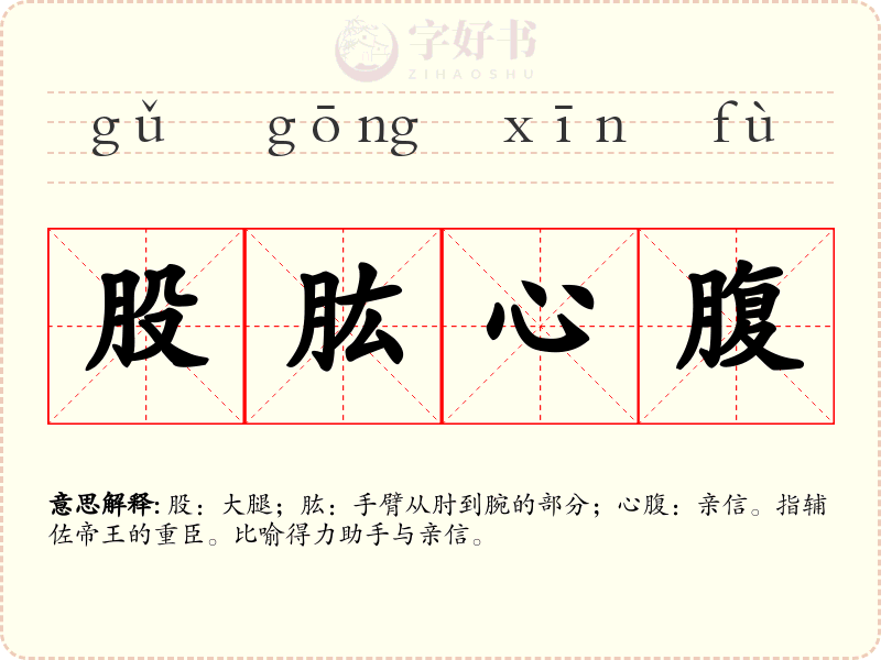 股肱心腹