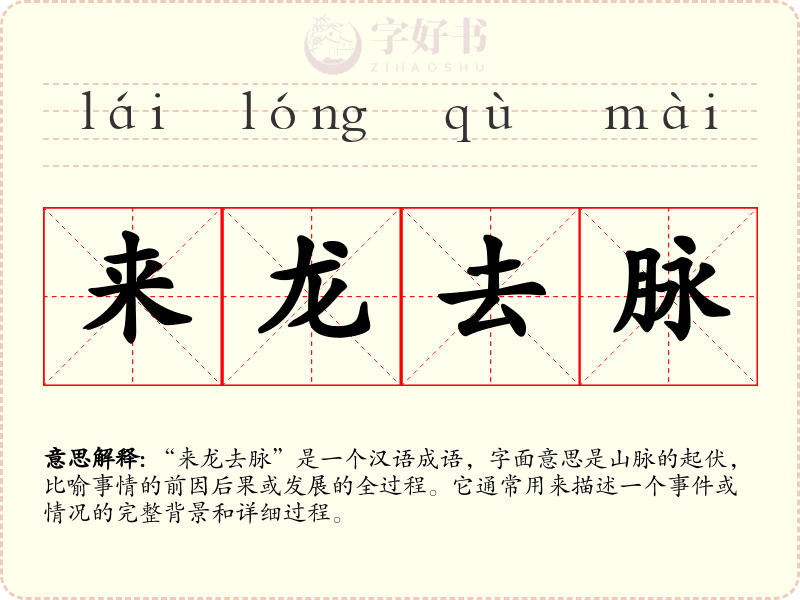 来龙去脉