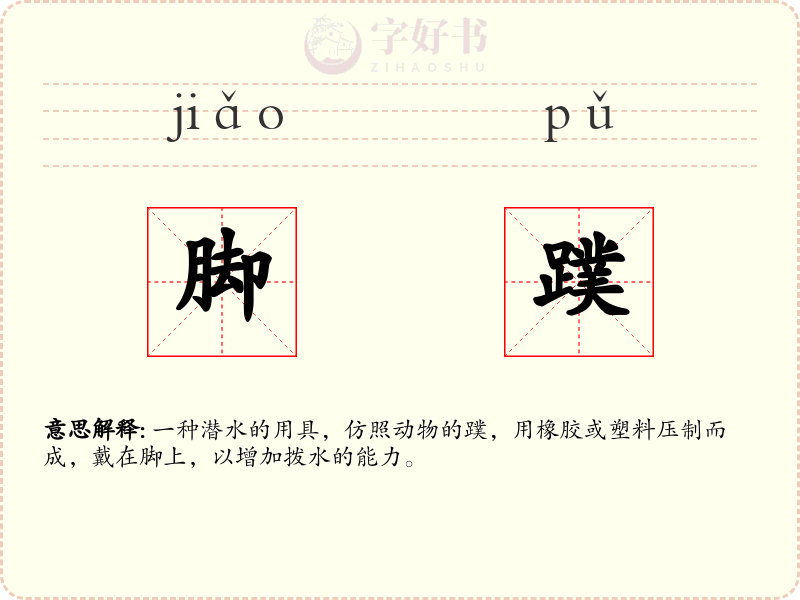 脚蹼