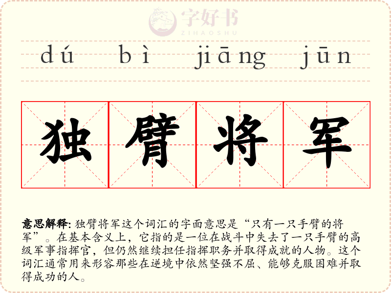 独臂将军