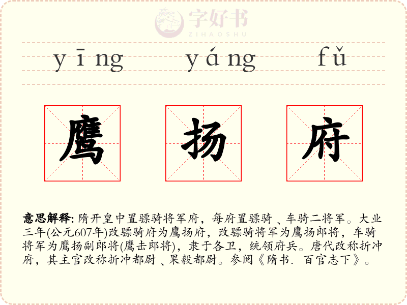 鹰扬府