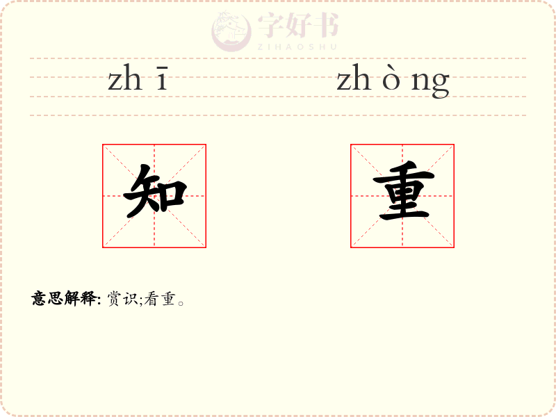 知重