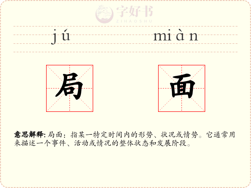 局面