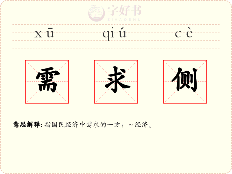 需求侧