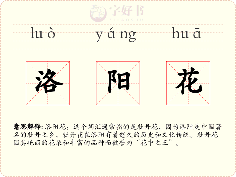 洛阳花