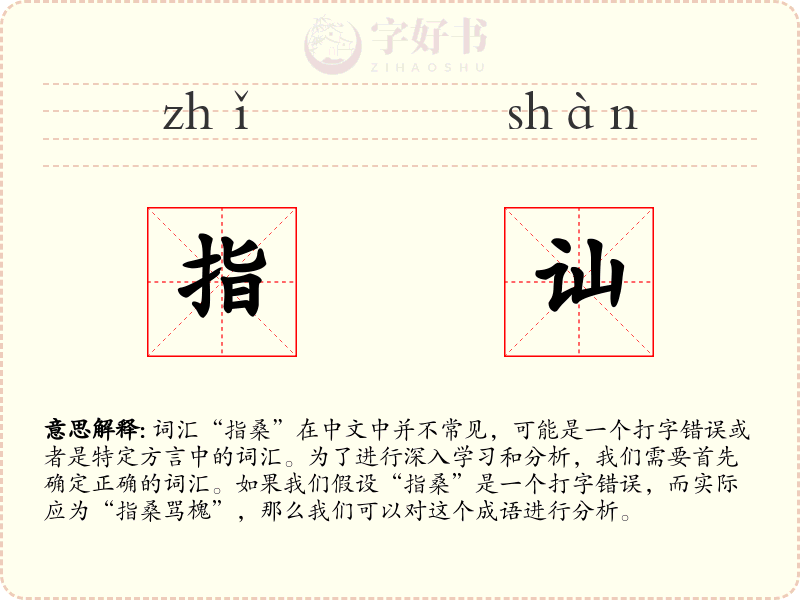 指讪