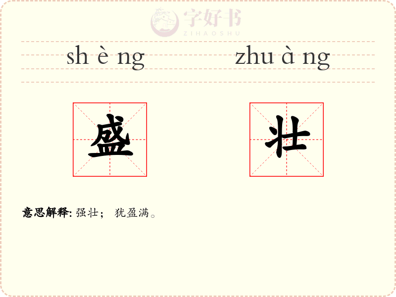 盛壮