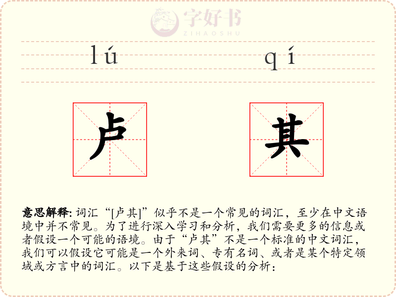 卢其