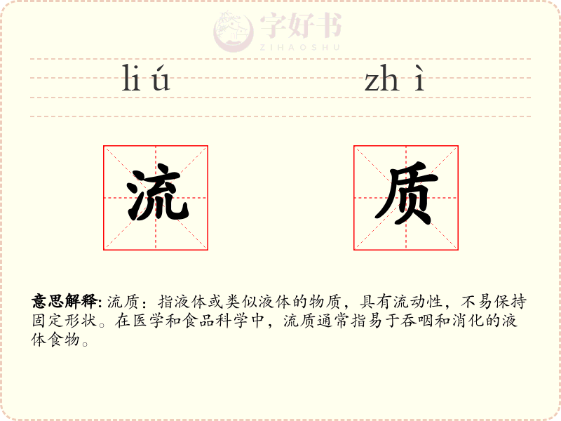 流质