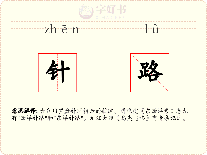 针路