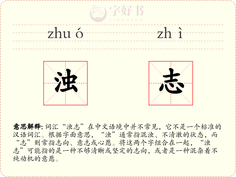 浊志