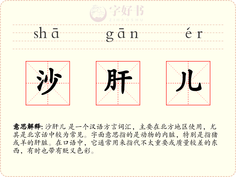 沙肝儿