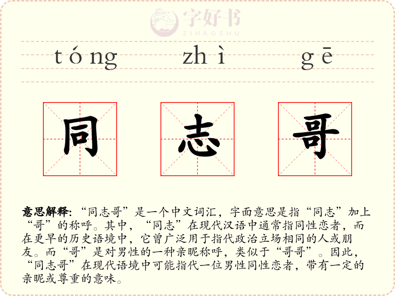 同志哥
