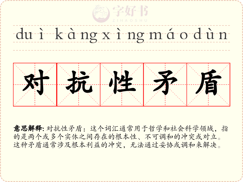 对抗性矛盾