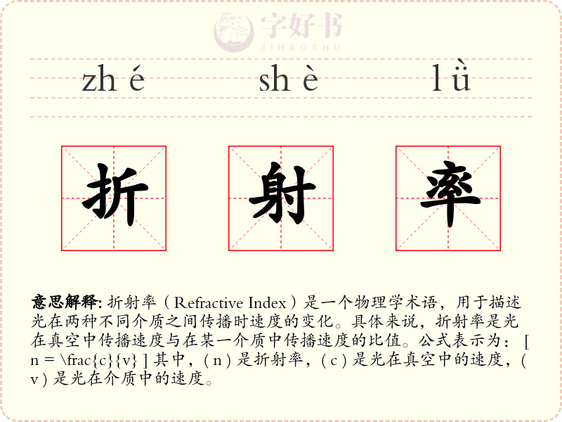 折射率