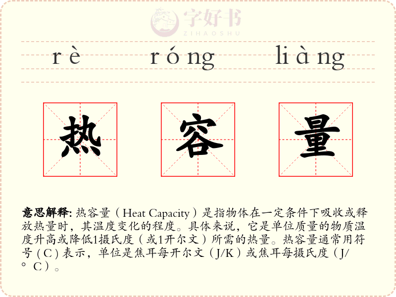 热容量