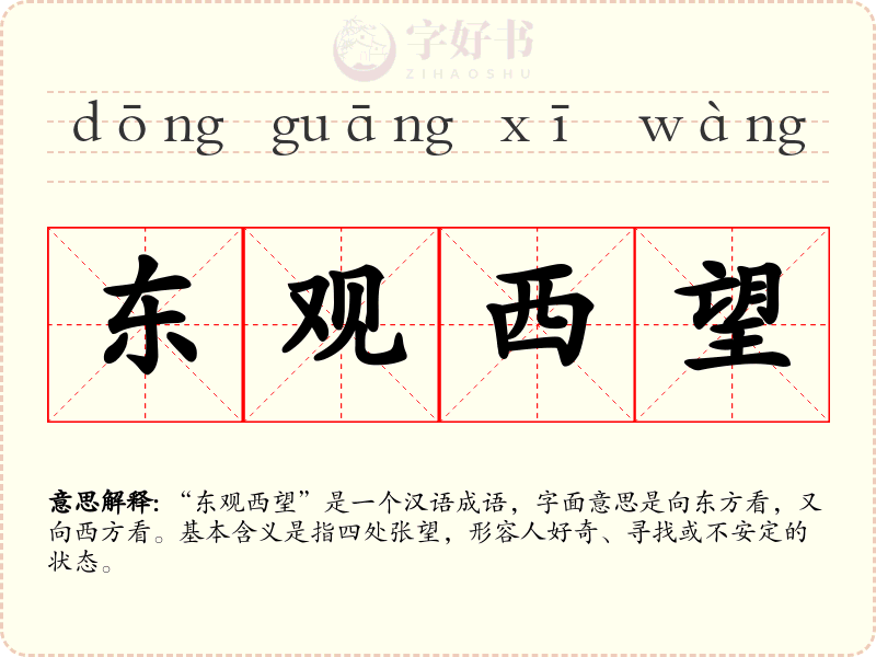 东观西望