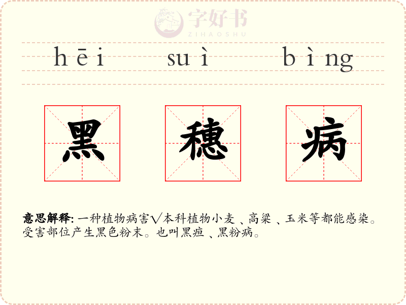 黑穗病