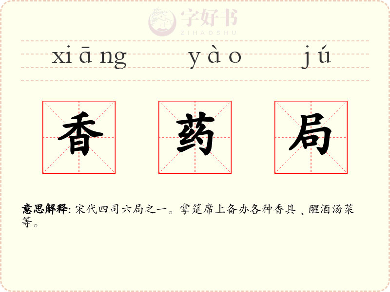 香药局