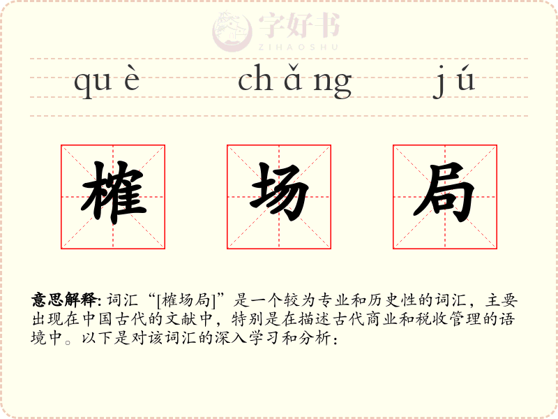 榷场局