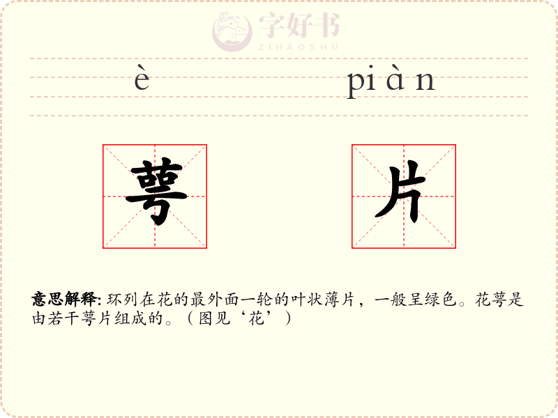 萼片