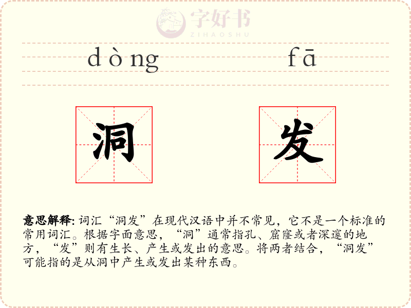 洞发