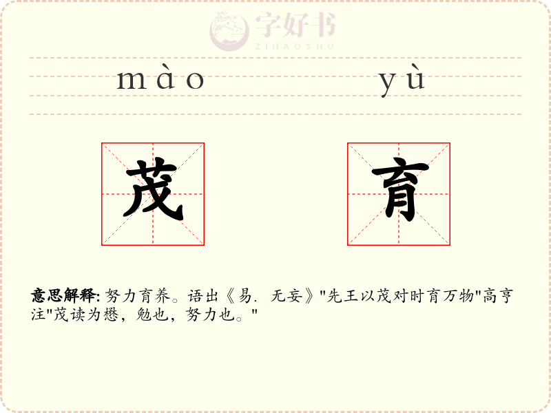 茂育