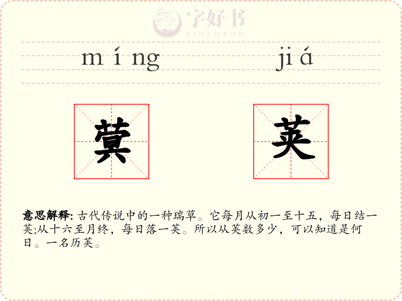 蓂荚