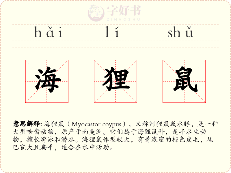 海狸鼠
