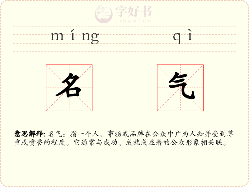 名气