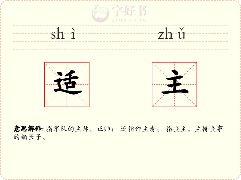 适主