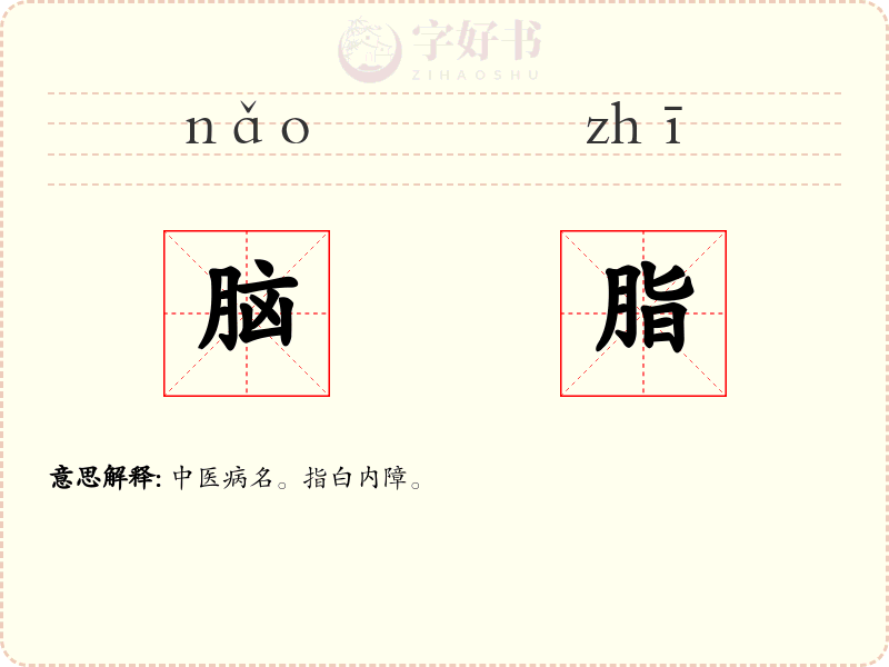 脑脂