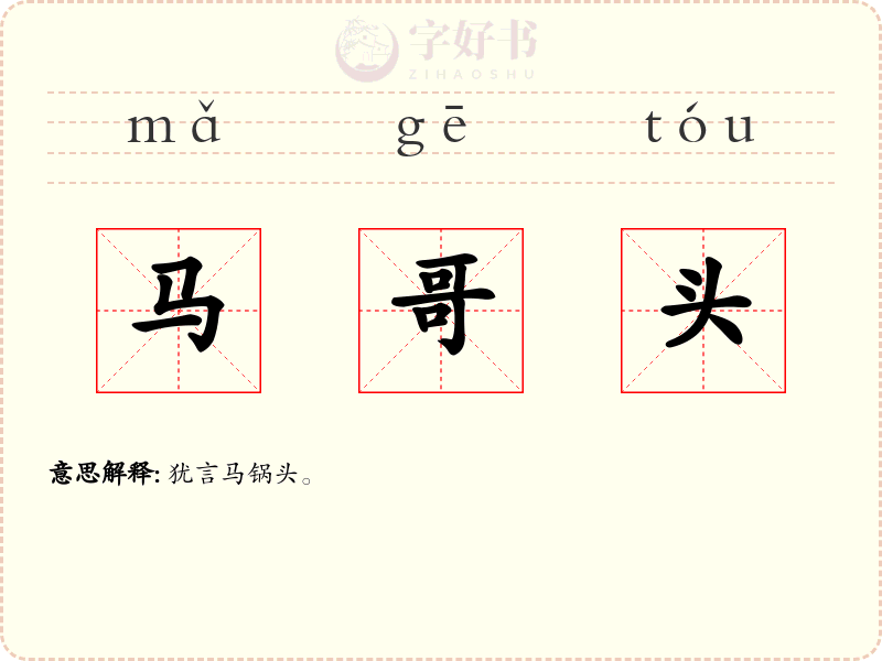 马哥头