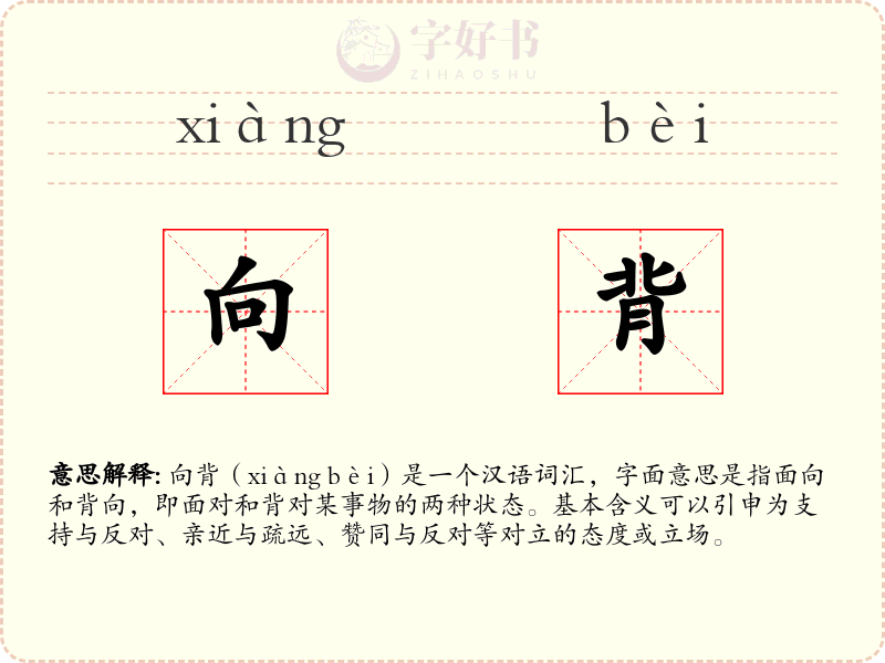 向背