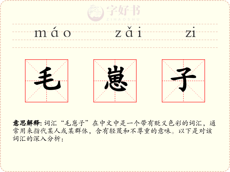 毛崽子