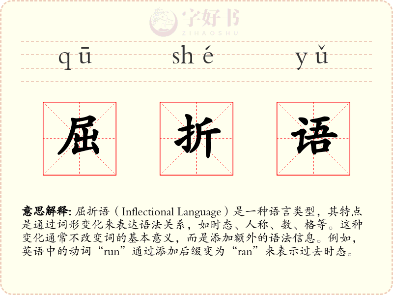 屈折语