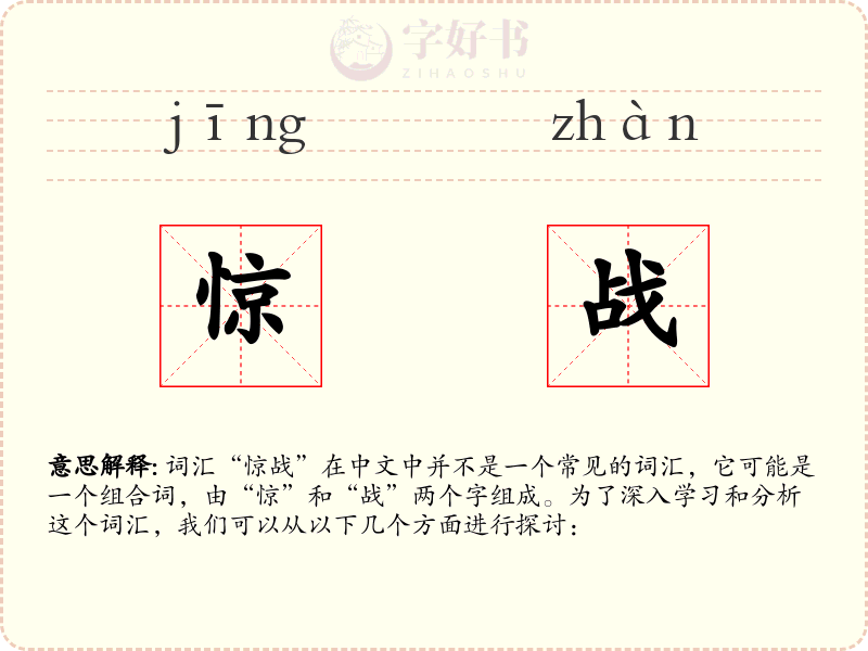 惊战